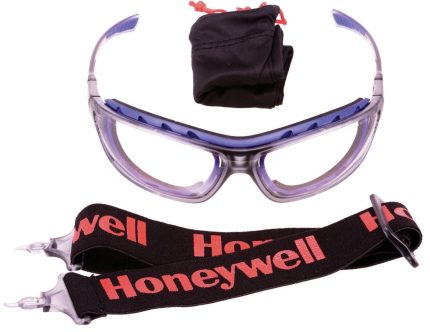 Honeywell SP1000 1028640, İçlikli ve Baş Bantlı(K&N), Şeffaf İş Gözlüğü