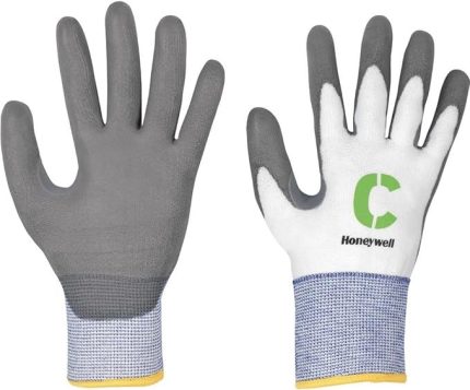 Honeywell Vertigo 2318768/W Grey PU Check&Go C, Hafif Spectra®/Lycra® Örgü, Gri Poliüretan Kaplama